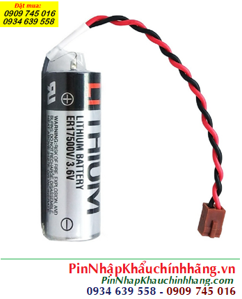 Toshiba ER17500V (chuẩn Châu Âu EU), Pin PLC Omron CS1W-BAT01 A2700mAh 3.6v (NHẬT)